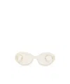 Balenciaga Frame Sunglasses In Neutral