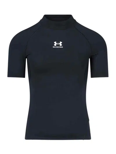 BALENCIAGA FRONT LOGO T-SHIRT