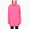 BALENCIAGA FUCHSIA OVERSIZED FIELD JACKET