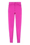Balenciaga Fuchsia Stretch Skinny Trousers In Fuchsia