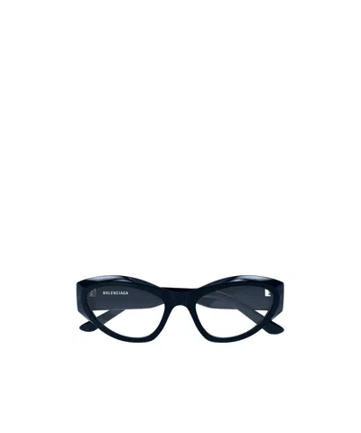 BALENCIAGA BALENCIAGA EYEWEAR CAT EYE FRAME GLASSES