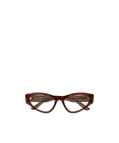 Balenciaga Full-frame Flat Mirror In Brown