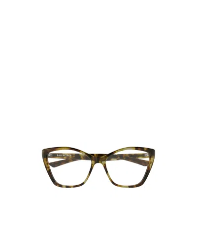 BALENCIAGA BALENCIAGA EYEWEAR BUTTERFLY FRAME GLASSES