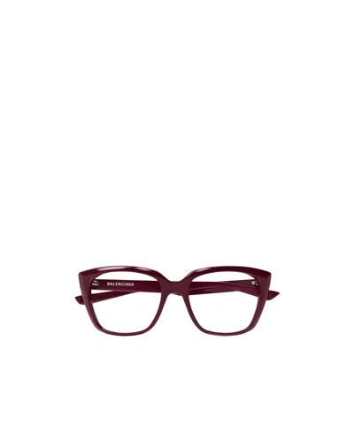 Balenciaga Full-frame Flat Mirror In Red
