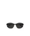 Balenciaga 62mm Oversize Rectangular Sunglasses In Black