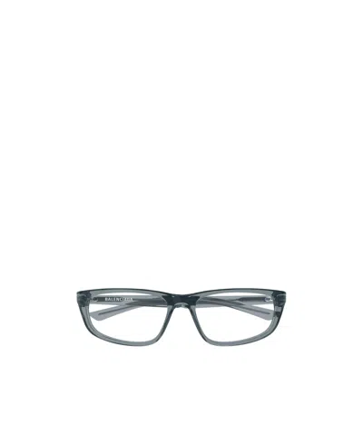 Balenciaga Full Frame Plain Mirror In Gray