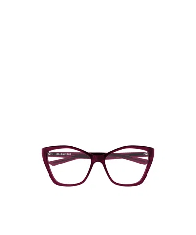 Balenciaga Full Frame Plain Mirror In Red