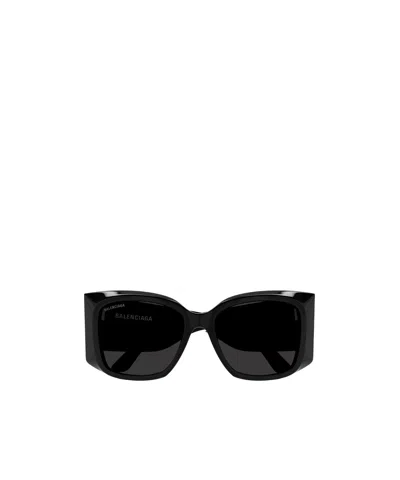 BALENCIAGA BALENCIAGA EYEWEAR BUTTERFLY FRAME SUNGLASSES