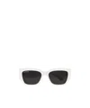 Balenciaga Logo-plaque Sunglasses In Black