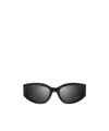 Balenciaga Cat-eye Sunglasses In Black