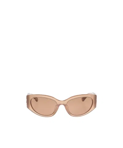 Balenciaga Full Frame Sunglasses In Neutral