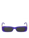 Balenciaga Violet Acetate Sunglasses In Púrpura