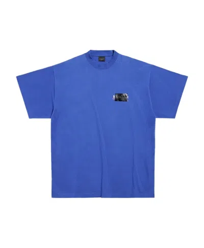BALENCIAGA GAFFER POLITICAL CAMPAIGN-PRINT T-SHIRT