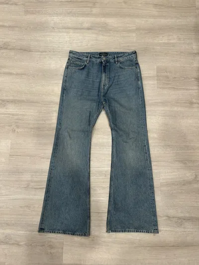 Pre-owned Balenciaga Garde-robe Flares In Blue