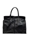Balenciaga Garment Tote Bag In Black