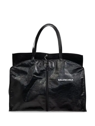 Balenciaga Garment Tote Bag In Black