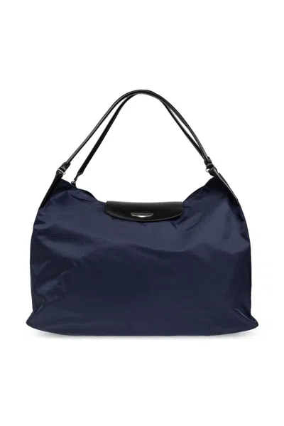 Balenciaga Large Genève Tote Bag In Navy