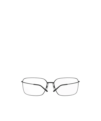 Balenciaga Black Malibu Glasses In Black-black-transpar