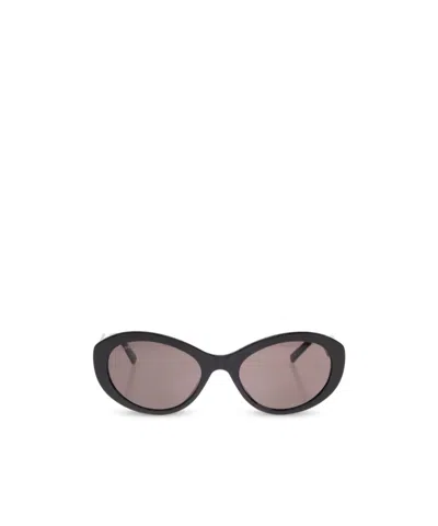 Balenciaga Geometric Frame Sunglasses In Brown