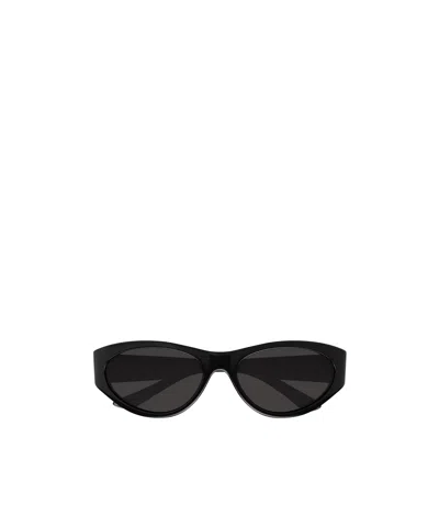 Balenciaga Geometric Frame Sunglasses In Black