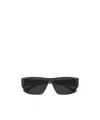 Balenciaga Eyewear Rectangular Frame Sunglasses In Black