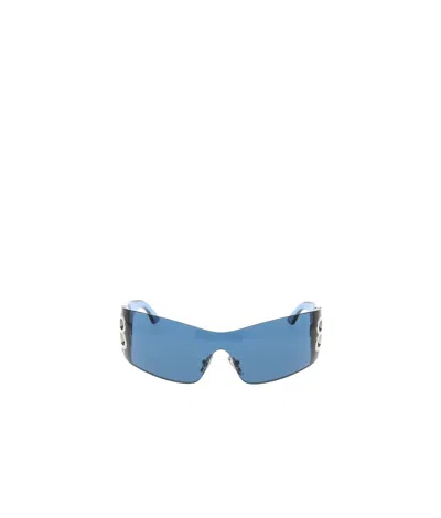 BALENCIAGA BALENCIAGA EYEWEAR SHIELD FRAME SUNGLASSES