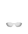 Balenciaga Bb0357sa-002silver-silver-silver In White
