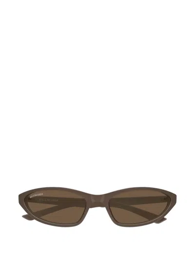 Balenciaga Bb0402s Linea Everyday 008 Brown Sunglasses