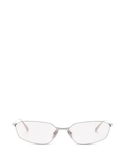 Balenciaga Geometric Sunglasses In Gray