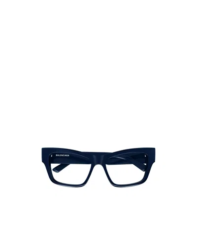 BALENCIAGA BALENCIAGA EYEWEAR RECTANGLE FRAME GLASSES