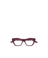 Balenciaga Geometrically Framed Flat Mirror In Red