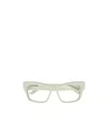 Balenciaga Geometrically Framed Flat Mirror In White