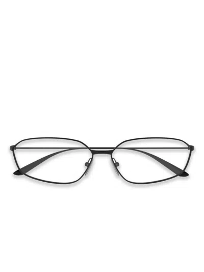 Balenciaga Geometric-frame Glasses In Black