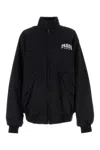 Balenciaga Jacket With Faux Fur Lining