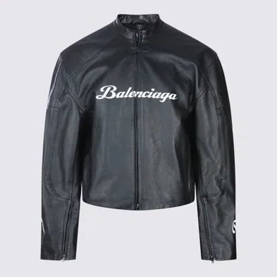 Balenciaga Giacche Nero In Black