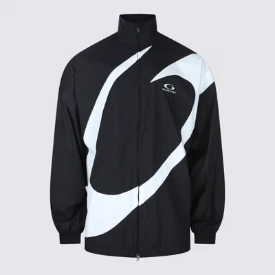 Balenciaga Loop Sports Lcontracksuit Jacket In Black