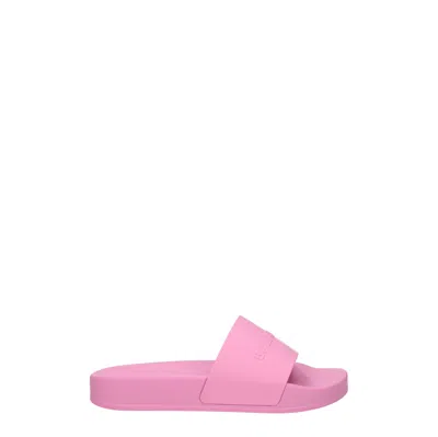 Balenciaga Gift Ideas Slippers Kids Women Rubber Pink/pink Soft