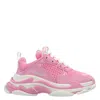 BALENCIAGA BALENCIAGA GIRLS LIGHT  PINK TRIPLE S trainers