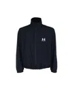Balenciaga Unity Sports Icon Cocoon Kick Windbreaker In Black In Nero