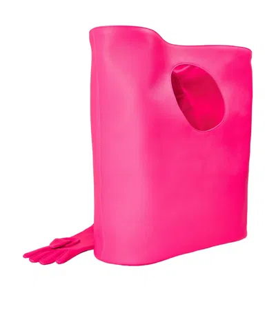 Balenciaga Glove Tote Bag In Pink