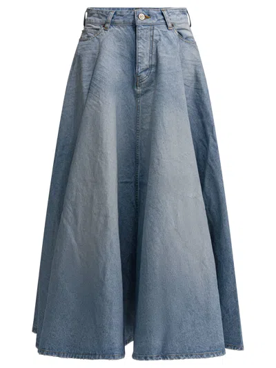 BALENCIAGA BALENCIAGA "GODET" LONG SKIRT