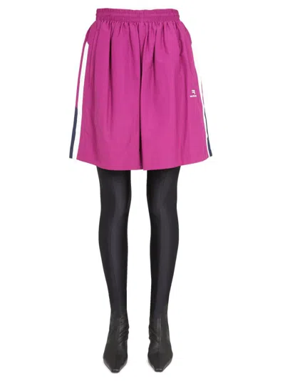 Balenciaga Sporty Mini Skirt For Women In Pink
