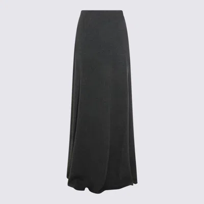 Balenciaga Gonne Dark Heather Grey In Gray