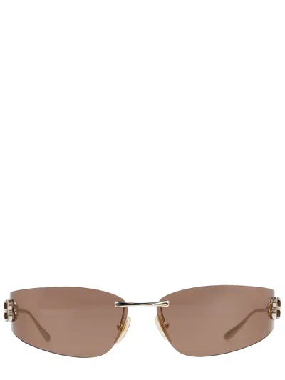 Balenciaga "gossip D-frame" Sunglasses In Orange