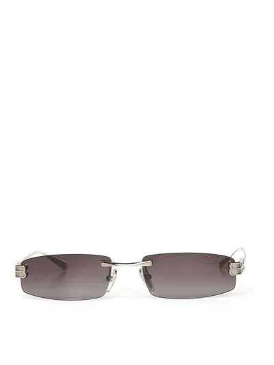 Balenciaga Gossip D-frame Sunglasses In Silver