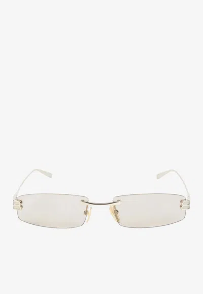 BALENCIAGA GOSSIP RECTANGULAR SUNGLASSES