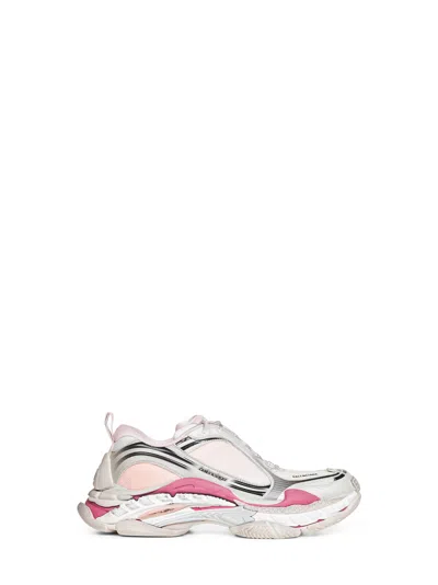 Balenciaga Gradient Purple Triple S.2 Sneakers In White