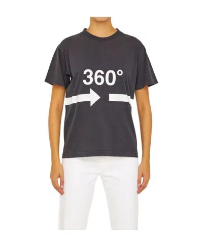 BALENCIAGA BALENCIAGA 360 PRINTED CREWNECK T-SHIRT