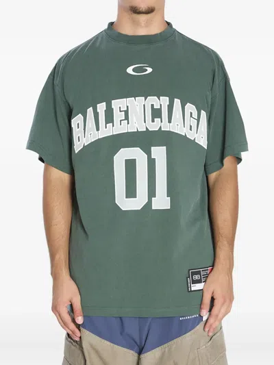 BALENCIAGA GRAPHIC-PRINT T-SHIRT
