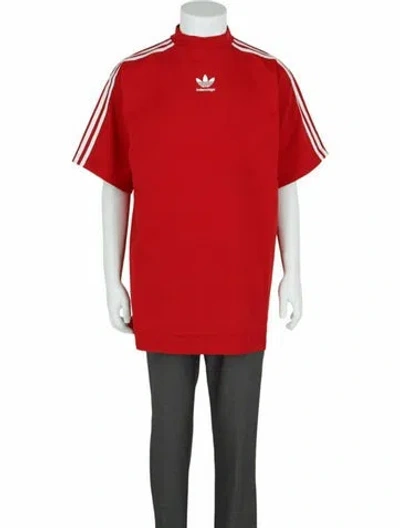 Pre-owned Balenciaga Graphic Print T-shirt W/ Tags In Red